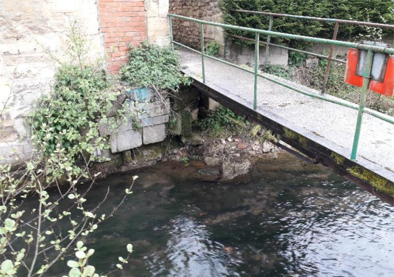 Passerelle existante_FD55