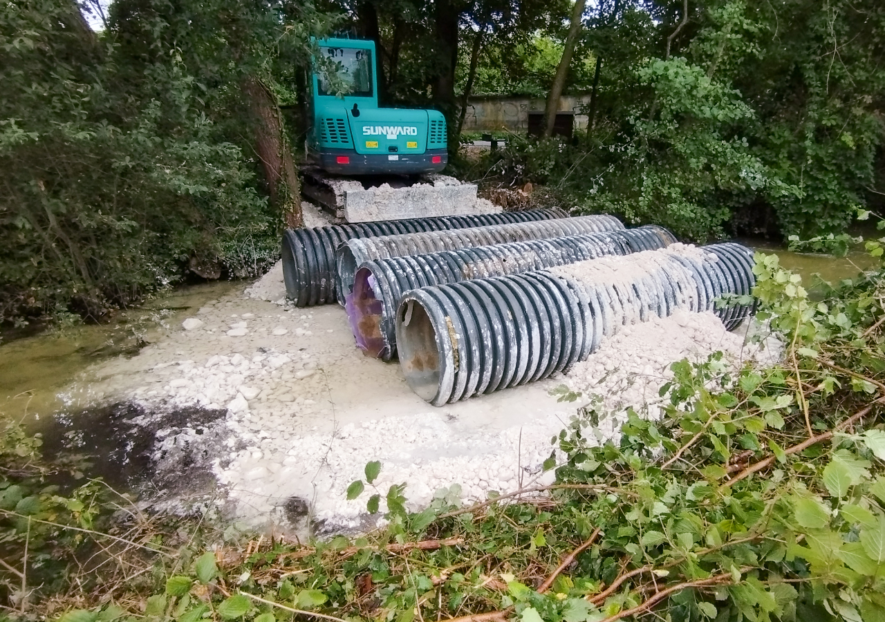 Système de franchissement temporaire_FD80