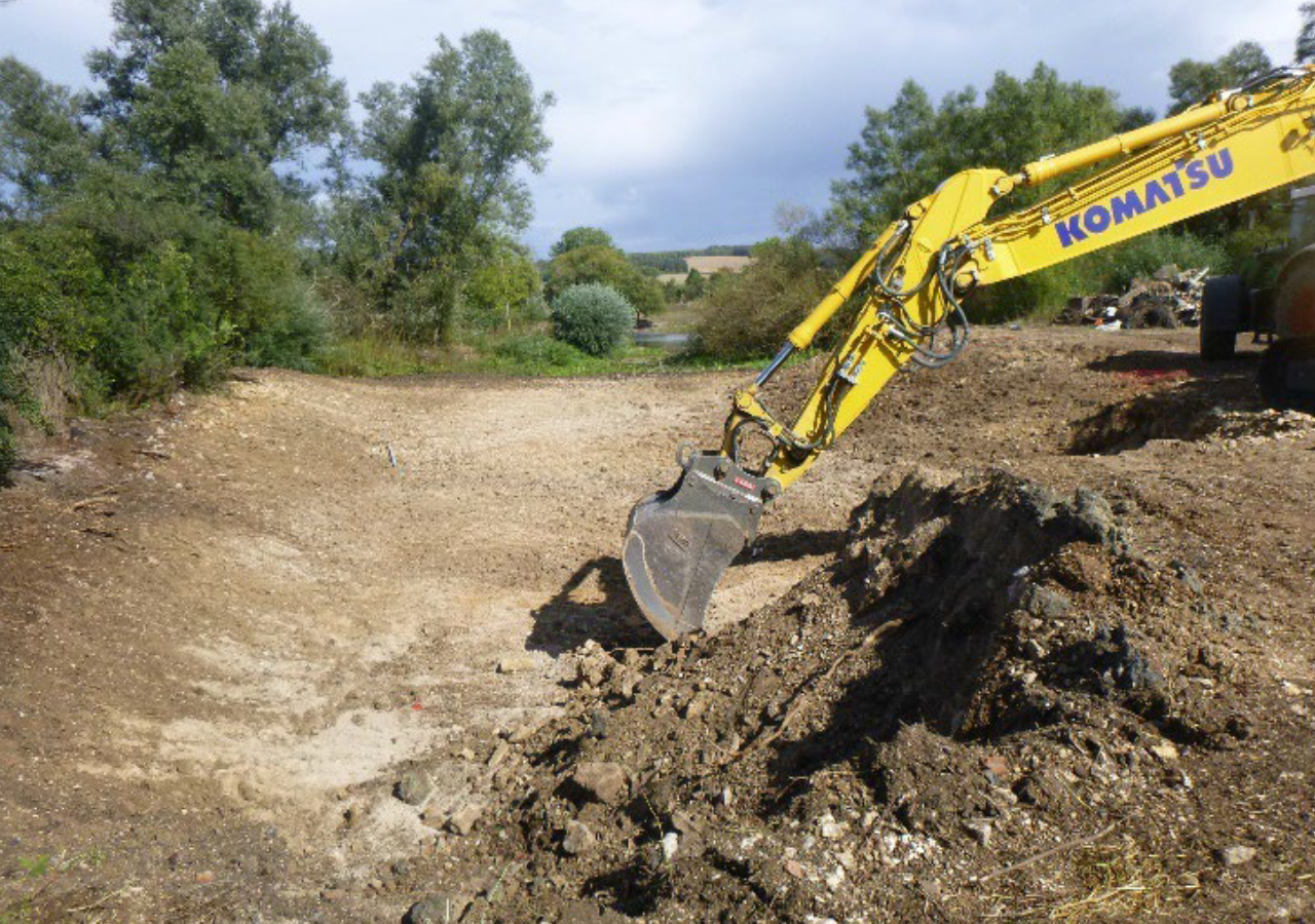 Création du chenal de connexion de la zone humide de Charny-sur-Meuse_FD55
